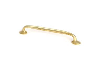 From The Anvil's Polished Brass Moore Pull Handle; #finish_polished-brass