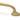 From The Anvil's Satin Brass Moore Pull Handle; #finish_satin-brass