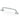 From The Anvil's Satin Chrome Moore Pull Handle; #finish_satin-chrome