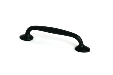 From The Anvil's Matt Black Moore Pull Handle; #finish_matt-black