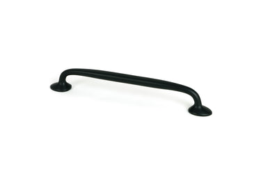 From The Anvil's Matt Black Moore Pull Handle; #finish_matt-black