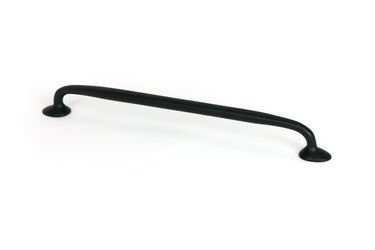 From The Anvil's Matt Black Moore Pull Handle; #finish_matt-black