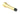 From The Anvil's Satin Brass Projection Door Stop; #finish_satin-brass