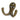 From The Anvil's Burnished Brass Celtic Double Robe Hook; #finish_burnished-brass