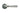 From The Anvil's Pewter Patina Newbury Lever on Rose Set (Unsprung); #finish_pewter-patina
