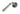 From The Anvil's Pewter Patina Newbury Lever on Rose Set (Unsprung); #finish_pewter-patina