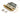 From The Anvil's Satin Brass 5 Lever BS Sash Lock; #finish_satin-brass