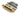 From The Anvil's Satin Brass 5 Lever BS Sash Lock; #finish_satin-brass