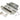 From The Anvil's Satin Chrome 5 Lever BS Sash Lock; #finish_satin-chrome