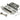 From The Anvil's Satin Chrome 5 Lever BS Sash Lock KA; #finish_satin-chrome