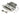 From The Anvil's Satin Chrome 5 Lever BS Sash Lock KA; #finish_satin-chrome