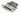 From The Anvil's Satin Chrome 5 Lever BS Sash Lock KA; #finish_satin-chrome