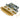 From The Anvil's Satin Brass Euro Profile Sash Lock; #finish_satin-brass