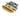 From The Anvil's Satin Brass Euro Profile Sash Lock; #finish_satin-brass