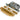 From The Anvil's Satin Brass Euro Profile Sash Lock; #finish_satin-brass