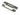 From The Anvil's Pewter Patina  ½" Rebate Kit for Euro Sash Lock; #finish_pewter-patina