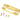 From The Anvil's Polished Brass  ½" Rebate Kit for Euro Sash Lock; #finish_polished-brass