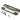 From The Anvil's Aged Brass  ½" Rebate Kit for Euro Sash Lock; #finish_aged-brass