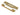 From The Anvil's Satin Brass  ½" Rebate Kit for Euro Sash Lock; #finish_satin-brass