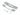 From The Anvil's Polished Chrome  ½" Rebate Kit for Euro Sash Lock; #finish_polished-chrome