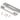 From The Anvil's Satin Chrome  ½" Rebate Kit for Euro Sash Lock; #finish_satin-chrome