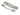 From The Anvil's Satin Chrome  ½" Rebate Kit for Euro Sash Lock; #finish_satin-chrome