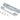 From The Anvil's Polished Stainless Steel  ½" Rebate Kit for Euro Sash Lock; #finish_polished-stainless-steel