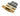 From The Anvil's Satin Brass BS 5 Lever Deadlock KD; #finish_satin-brass