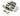 From The Anvil's Aged Brass BS 5 Lever Deadlock KA; #finish_aged-brass