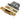 From The Anvil's Satin Brass BS 5 Lever Deadlock KA; #finish_satin-brass