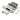From The Anvil's Satin Chrome BS 5 Lever Deadlock KA; #finish_satin-chrome