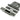 From The Anvil's Pewter Patina BS 5 Lever Deadlock KA; #finish_pewter-patina