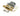 From The Anvil's Satin Brass BS 5 Lever Deadlock KA; #finish_satin-brass