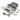 From The Anvil's Polished Chrome BS 5 Lever Deadlock KA; #finish_polished-chrome
