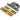 From The Anvil's Satin Brass Euro Profile Deadlock; #finish_satin-brass