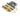 From The Anvil's Satin Brass Euro Profile Deadlock; #finish_satin-brass