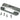 From The Anvil's Pewter Patina  ½" Rebate Kit for Euro Dead Lock; #finish_pewter-patina