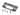 From The Anvil's Pewter Patina  ½" Rebate Kit for Euro Dead Lock; #finish_pewter-patina