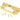 From The Anvil's Polished Brass  ½" Rebate Kit for Euro Dead Lock; #finish_polished-brass