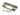 From The Anvil's Aged Brass  ½" Rebate Kit for Euro Dead Lock; #finish_aged-brass