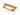From The Anvil's Satin Brass  ½" Rebate Kit for Euro Dead Lock; #finish_satin-brass