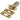From The Anvil's Satin Brass Heavy Duty Tubular Deadbolt; #finish_satin-brass