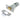 From The Anvil's Satin Chrome Tubular Mortice Latch; #finish_satin-chrome