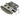 From The Anvil's Pewter Patina Heavy Duty Bathroom Mortice Lock; #finish_pewter-patina