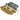 From The Anvil's Satin Brass Heavy Duty Bathroom Mortice Lock; #finish_satin-brass