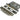 From The Anvil's Pewter Patina Heavy Duty Bathroom Mortice Lock; #finish_pewter-patina
