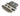 From The Anvil's Pewter Patina Heavy Duty Bathroom Mortice Lock; #finish_pewter-patina