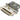 From The Anvil's Polished Nickel Heavy Duty Bathroom Mortice Lock; #finish_polished-nickel