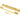 From The Anvil's Polished Brass  ½" Rebate Kit for Euro Din Sash Lock; #finish_polished-brass