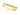 From The Anvil's Polished Brass  ½" Rebate Kit for Euro Din Sash Lock; #finish_polished-brass